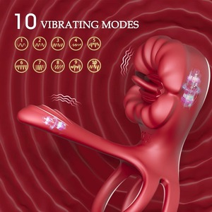 Anillo Vibrador para Pene con Control Remoto por Aplicación, 10 Vibraciones, Estimulador de Punto G y Clítoris, Juguete Sexual para Parejas Adultas, para Hombres - Product Image 2