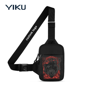 Bolso <span class=keywords><strong>Bandolera</strong></span> Cruzado Pequeño de Nailon Impermeable Personalizado con Logotipo para Hombre, Bolso de Hombro Tipo Mensajero - Product Image 1