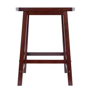 "Tabouret de Comptoir en Forme d'Éventail DB Katashi en Noyer pour Salle à Manger" - Product Image 2