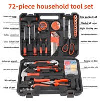 Ensemble d'outils professionnels durables et complets pour la maison, la maintenance et la réparation de machines, le travail du bois et le jardinage