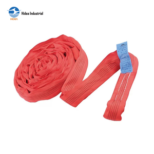 <span class=keywords><strong>Eslinga</strong></span> Redonda HIDEA Eye-Eye Tipo Europeo EN1492-2, Funda Resistente a la Abrasión, Ojos Codificados por Color, Certificación CE GS, ASME B30.9 ISO4878 - Product Image 3