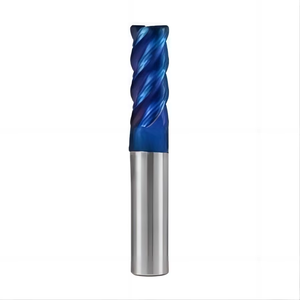 65HRC <strong>Round</strong> <strong>Nose</strong> Milling Cutter 4-edge Tungsten Steel Alloy Bull <strong>Nose</strong> Cutter Extended R Angle Outer R Coating <strong>End</strong> <strong>Mill</strong> - Product Image 4