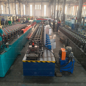 เครื่องขึ้นรูปโครงท่อลม HVAC แบบควบคุมด้วย PLC อัตโนมัติ พร้อมระบบควบคุมปริมาณลมด้วยมอเตอร์ สำหรับการผลิตโครงดัมเปอร์ควบคุมปริมาณลม - Product Image 4