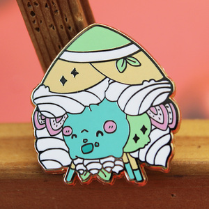 金メッキハードエナメルブローチピン中国伝統文化カスタム神話キャラクターデザイン金属バッジピン - Product Image 5