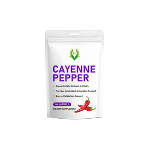 Gélules de Poivre de Cayenne de Qualité Supérieure : Favorise le Bien-être Quotidien et la Vitalité, Apporte un Soutien Antioxydant et Digestif - Product Image 1