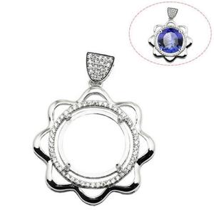 Liontin nampan liontin berlapis perak murni 925 kustom penuh - Product Image 5