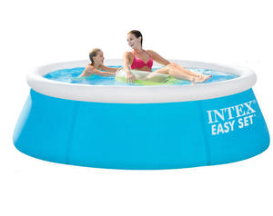 <span class=keywords><strong>Piscine</strong></span> ronde gonflable <span class=keywords><strong>Intex</strong></span> 28101 de 6 pieds x 20 pouces, facile à installer, en PVC, pour une utilisation en extérieur, dans la cour, pour toute la famille, pour le plaisir des enfants - Product Image 2