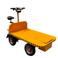 Chariot à plateau électrique silencieux 1800W 110/220V à quatre roues pour le transport de marchandises