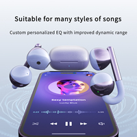 Écouteurs sans fil TWS à clipser, étanches IPX4, pour le sport, avec affichage LED de la batterie, commande tactile et son surround HIFI