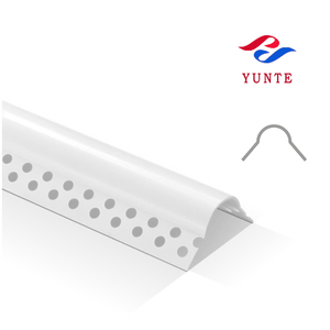 Esquinas de paneles de yeso <span class=keywords><strong>Flexible</strong></span> Bullnose Corner Guard Protector Azulejo de vinilo Drywall PVC Angle Corner Bead - Product Image 1