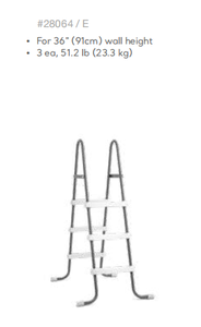 <span class=keywords><strong>INTEX</strong></span> 28064 Échelle de <span class=keywords><strong>piscine</strong></span> 91cm de hauteur - Product Image 2