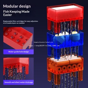 Nieuwe Stream Side Filter Visbak Woonkamer Kleine Desktop Zuurstofproductie Ultrawit Glas Ultrahelder Landschap - Product Image 5