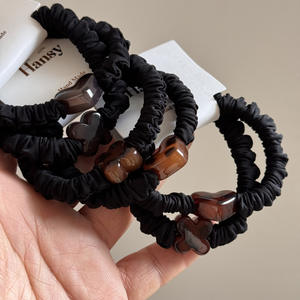 Diadema estilo K, banda <span class=keywords><strong>de</strong></span> goma para mujer, lazo para <span class=keywords><strong>el</strong></span> cabello con estampado <span class=keywords><strong>de</strong></span> leopardo Retro, lazo para <span class=keywords><strong>el</strong></span> cabello circular del <span class=keywords><strong>intestino</strong></span> delgado para mujer, Funda <span class=keywords><strong>de</strong></span> cuero, bola - Product Image 1