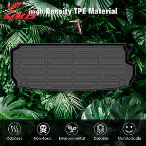 Alfombrillas para Maletero Trasero Impermeables para Todo Clima, Compatibles con Audi Q7 y SQ7 17-25, Material TPE - Product Image 2