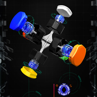 Ventes chaudes GAN 356M 3x3x3 Cube de vitesse magnétique sans autocollants Gan356 M 3x3 Cube magique