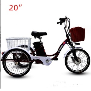 Triciclo Eléctrico para Adultos Mayores 2025 de 3 Ruedas con Carga Pesada 350W, Motocicleta de Carga Urbana Económica - Product Image 1