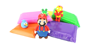 Eco amigable 24 colores aire seco ligero suave modelying arcilla de juguete para niños - Product Image 4