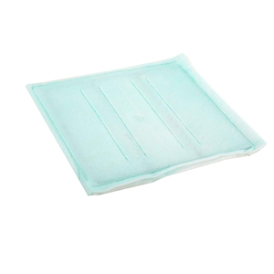 Nouveau panneau filtrant collant en coton pour cabine de peinture avec <span class=keywords><strong>cadre</strong></span> métallique interne, efficacité 20/ G3-G4 - Product Image 5