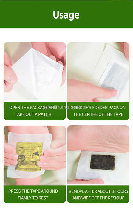 Produits en vente kinoki patchs les plus vendus kinoki détox pied kinoki patchs de bien-être naturels