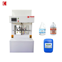 Super Résistance À La Corrosion Semi Automatique En Plastique Anti Corrosion Toliet Liquide Nettoyant Chlore Blanchiment Eau Machine De Remplissage