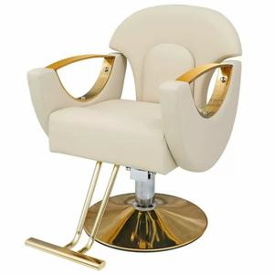 Ensemble de mobilier de salon en acier inoxydable, équipement de salon, chaises et meubles de salon de coiffure - Product Image 2