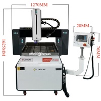 Cnc Router Graveren Houten Machine 3030 4040 6060 Gietijzeren Frame Waterkoelsysteem Dcs Bedieningspaneel 6090 1212 6012 9012