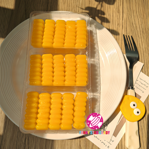 Snack exótico Gomitas Dulces Sabor a <span class=keywords><strong>fruta</strong></span> dulce Confitería suave Arrugas Papas fritas Forma Gummy Candy - Product Image 3