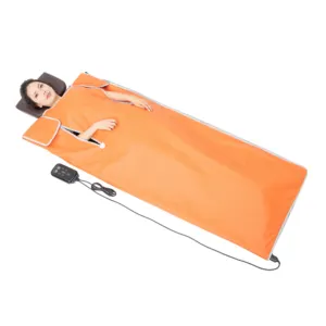 Đầy Đủ Cơ Thể Vẻ Đẹp Thiết Bị Máy Nhiệt Suana Fir Sưởi Ấm Mat Massager Giảm Cân Trọng Lượng Detox Giảm Béo Hồng Ngoại Tắm Hơi Chăn