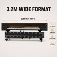 Usine directe 1.9m imprimante à jet d'encre automatique traceur Machine pour tissu Polyester 1 an de garantie solvant