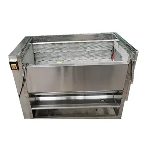 Industrial stainless steel potato cleaning machine fruit and vegetable washing machine