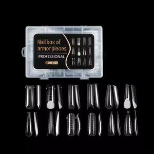 Profesional 288 piezas Múltiples <span class=keywords><strong>tipos</strong></span> <span class=keywords><strong>de</strong></span> <span class=keywords><strong>uñas</strong></span> Forma Venta caliente Poly Gel Almendra Extensión francesa Puntas <span class=keywords><strong>de</strong></span> <span class=keywords><strong>uñas</strong></span> - Product Image 4