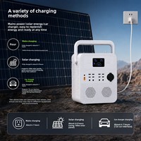 Système de génération d'énergie solaire pour voiture Loxeny DJ8 120W 1000WH, batterie lithium-ion, sortie 220V AC/DC, contrôleur MPPT, onde sinusoïdale pure