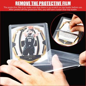 Étui de protection semi-rigide transparent en PVC personnalisé pour cartes de visite, épaisseur 35pt, avec motif de dessin animé, pour le classement et le commerce - Product Image 3