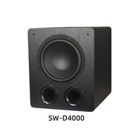 Tonewinner SW-D4000 12 pouces subwoofer en bois basse haut-parleurs haute puissance 800W de haute qualité et subwoofer