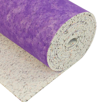 Qualité fabriquée Sensation résistante à l'usure Sous-couche de tapis en PU de 12mm d'épaisseur Rouleaux de 15 mètres carrés