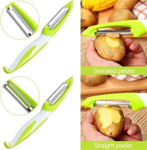 مقشرة خضروات للمطبخ مقشرة بطاطس خضروات برتقال للمطبخ مقشرة بطاطس فواكه جزر وخضروات - Product Image 6