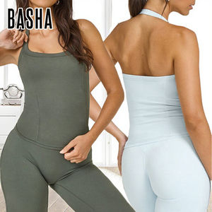 Débardeurs de sport respirants en nylon et élasthanne à séchage rapide, écologiques et de bonne qualité, pour la gym et le yoga – Vente en gros - Product Image 3