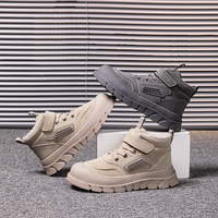 Chaussures d'hiver pour garçons et filles Cema, bottes de neige épaisses et chaudes, résistantes au froid, en coton, chaussures de sport d'hiver