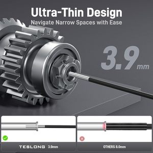 Endoscopio Industrial con Pantalla IPS de 6.0 Pulgadas, Cámara de Inspección Automotriz HD 1080p - Product Image 4