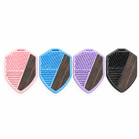 Diffuseur de parfum en bois en forme de bouclier à clipser pour grille d'aération de voiture, désodorisant aromathérapie pour armoire