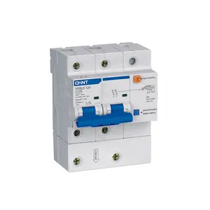 Chint-disyuntor mccb NXBLE-125, 3P, 415V, 63A, 80A, 100A, disyuntor de corriente residual