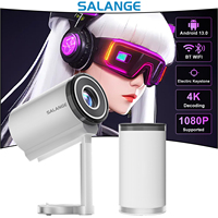 Salange Factory Price X5G Projecteur portable Android 13 avec mini projecteurs vidéo 1080P Projecteur à mise au point manuelle intelligent