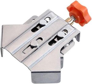 Abrazadera de ángulo recto de 90 grados con mango único ajustable de fábrica, clip de esquina de extremo cerrado de acero inoxidable <span class=keywords><strong>para</strong></span> herramientas de carpintería - Product Image 6