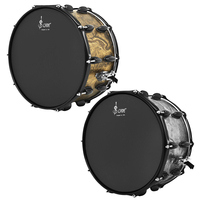 SLADE Factory Professional Marching Concert 10 Ears Snare Drum Wholesale High Grade 14x8 Inch Solid Wooden Poplar Snare Drum