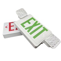 110V 220V Anpassbares Wiederaufladbares Feuerschild-Licht Sicherheits-6W-3W-Notausgangsschild