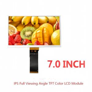 หน้าจอสัมผัส TFT LCD ขนาด 7 นิ้ว IPS มุมมองกว้างเต็มรูปแบบ โมดูลจอแสดงผลสีสำหรับอุปกรณ์ฝังตัว ความละเอียด 1024*600 - Product Image 2