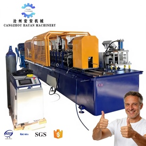 Machine de formage de tuyaux soudés à grand calibre automatique HAUAN pour la construction de réseaux municipaux, forme et matériau personnalisables, 25,6 kW - Product Image 1