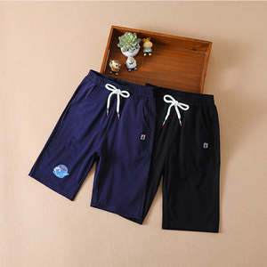 Shorts de sport en coton pour garçons, vente en gros, personnalisables, pour tout-petits, enfants, bébés, décontractés, tissés, unis, imprimés, maintien moyen 500 156 - Product Image 4