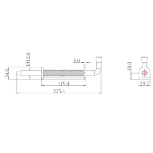 Stainless Steel Spring <b>Bolt</b> Medium Size Adjustable Spring Loaded <b>Shoot</b> <b>Bolt</b> - Product Image 4