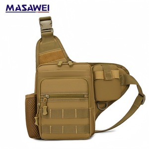 มาซาเวย์กระเป๋าสะพายข้างยุทธวิธีสีกากีความจุขนาดใหญ่ระบบโมลล์กระเป๋าเป้สะพายหลังเดินป่ากลางแจ้งตกปลากระเป๋ากีฬาผู้ชาย - Product Image 1